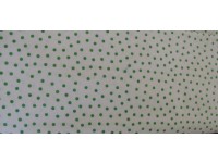 Christmas - White with Green Dots ( Spots)